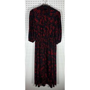 Nanette Lepore floral smock neck dress